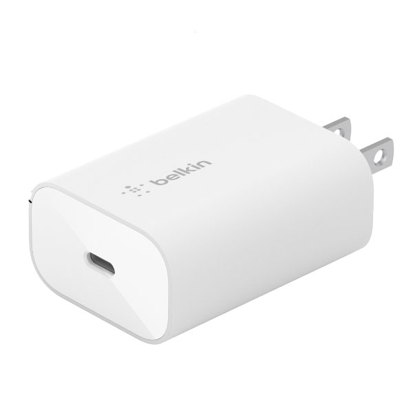 Củ sạc Belkin sạc nhanh 25W chuẩn USB-C PD 3.0 PPS (Màu trắng) Củ sạc Belkin sạc nhanh 25W chuẩn USB-C PD 3.0 PPS (Màu trắng)