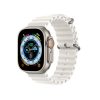 Đồng hồ thông minh Apple Watch Ultra (49mm/ LTE/ Viền Titanium/ Dây Ocean/ White/ MNHF3VN/A)