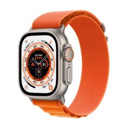 Đồng hồ thông minh Apple Watch Ultra Large (49mm/ LTE/ Viền Titanium/ Dây Alpine/ Orange/ MQFM3VN/A)