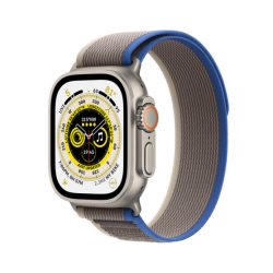 Đồng hồ thông minh Apple Watch Ultra M/L (49mm/ LTE/ Viền Titanium/ Dây Trail/ Blue/Gray/ MQFV3VN/A)