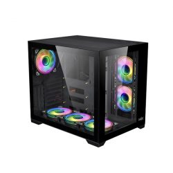 Vỏ máy tính MIK LV12 M – BLACK (Mini Tower/ M-ATX)