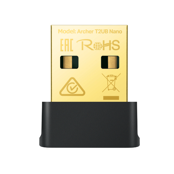 Cạc mạng không dây TP-Link USB Archer T2UB Nano (Chuẩn AC/ AC600Mbps/ Ăng-ten ngầm/ Bluetooth) Cạc mạng không dây TP-Link USB Archer T2UB Nano (Chuẩn AC/ AC600Mbps/ Ăng-ten ngầm/ Bluetooth)