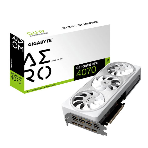 Card đồ họa Gigabyte GeForce RTX 4070 AERO OC (12Gb/ GDDR6X/ 192 bit) Card đồ họa Gigabyte GeForce RTX 4070 AERO OC (12Gb/ GDDR6X/ 192 bit)