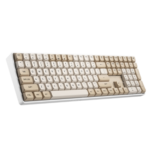 Bàn phím cơ không dây DarkFlash GD108 Milky Brown Yellow Axis switch Bàn phím cơ không dây DarkFlash GD108 Milky Brown Yellow Axis switch