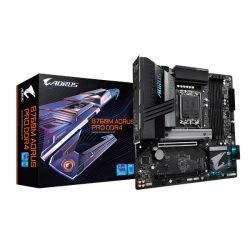 Mainboard Gigabyte B760M AORUS PRO DDR4 (Intel B760/ Socket 1700/ M-ATX/ 4 khe ram/ DDR4/ 2.5 Gigabit LAN)