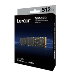 Ổ SSD Lexar NM620 512GB (NVMe PCIe/ Gen3x4 M2.2280/ 3000MB/s/ 2400MB/s)