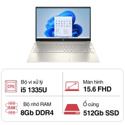 Laptop HP Pavilion 15-eg3094TU 8C5L5PA (i5 1335U/ 8GB/ 512GB SSD/15.6 inch FHD/Win11/ Gold/ Vỏ nhôm)