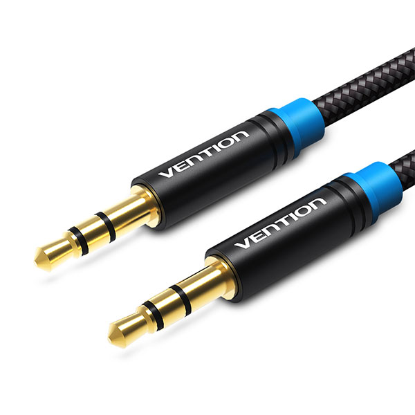Cáp Audio 3.5mm Vention P350AC200-B 2m (2 đầu dương)