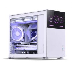 Vỏ máy tính JONSBO D31 STD SC White (Mini Tower/ Trắng/màn hình phụ 8'')