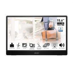 Màn hình di động MSI PRO MP161 (15.6Inch/ Full HD/ 4ms/ 60HZ/ 250cd/m2/ IPS/ Loa/ Type-C)