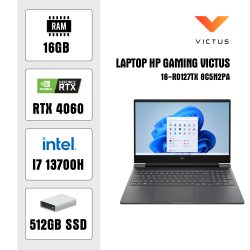 Laptop HP Gaming Victus 16-r0127TX 8C5N2PA (I7 13700H/ 16GB/ 512GB SSD/ RTX 4060 8GB/ 16.1 inch FHD/ 144Hz/ Win11/ Black)