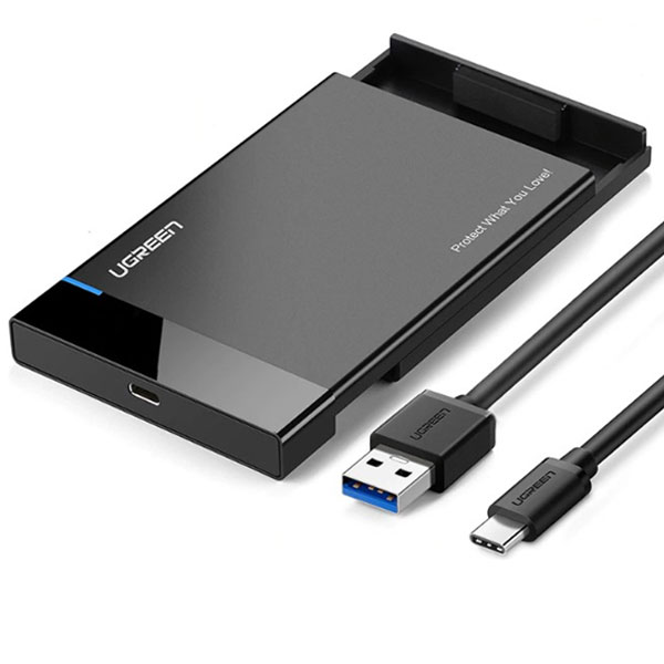 Hộp đựng ổ cứng Ugreen 60735 2.5inch USB-C 5Gbps Hộp đựng ổ cứng Ugreen 60735 2.5inch USB-C 5Gbps