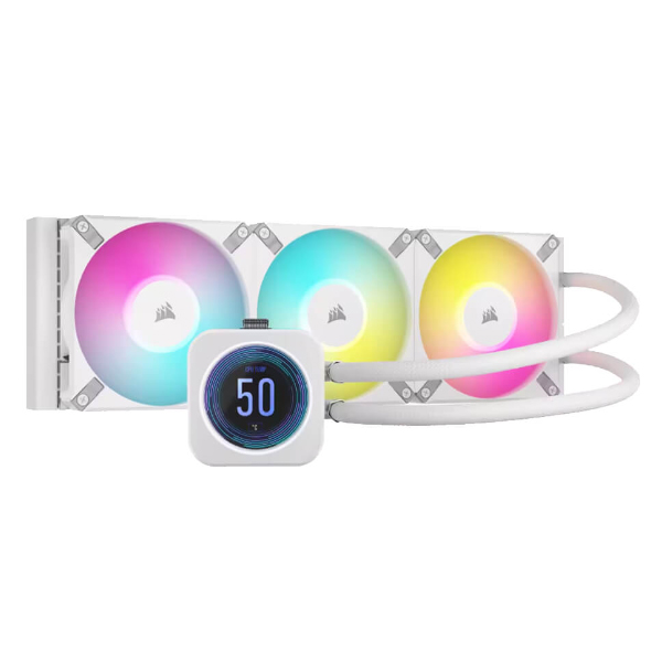 Tản nhiệt nước AIO Corsair H150i ELITE LCD XT WHITE CW-9060077-WW (Trắng/ LED RGB) Tản nhiệt nước AIO Corsair H150i ELITE LCD XT WHITE CW-9060077-WW (Trắng/ LED RGB)