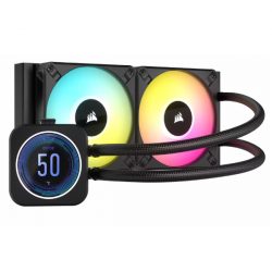 Tản nhiệt nước AIO Corsair H100i ELITE LCD XT CW-9060074-WW (Đen/ LED RGB)