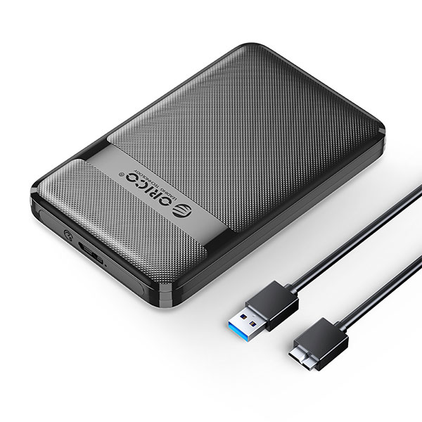 Hộp đựng ổ cứng Orico 2577U3-V1-BK 2.5Inch USB3.0 Micro-B Màu đen Hộp đựng ổ cứng Orico 2577U3-V1-BK 2.5Inch USB3.0 Micro-B Màu đen