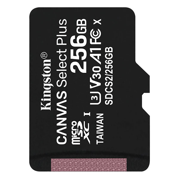 Thẻ nhớ Micro SD Kingston 256Gb Class 10 100MB/s Thẻ nhớ Micro SD Kingston 256Gb Class 10 100MB/s