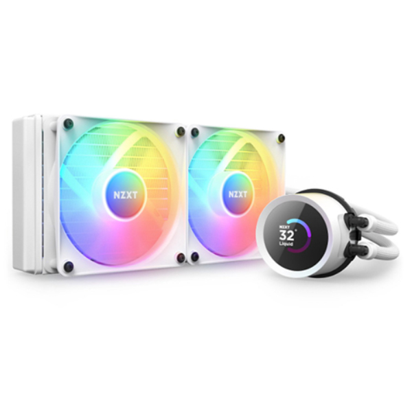 Tản nhiệt nước AIO NZXT Kraken 240 RGB  RGB White  (RL-KR240-W1)