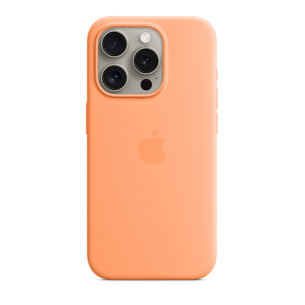 Ốp lưng Apple iPhone 15 Pro Silicone MagSafe - Cam