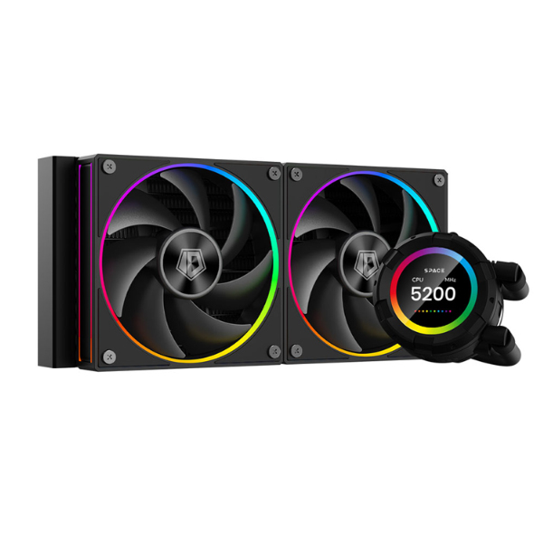 Tản nhiệt nước AIO ID-COOLING SPACE SL240 ARGB Black Tản nhiệt nước AIO ID-COOLING SPACE SL240 ARGB Black