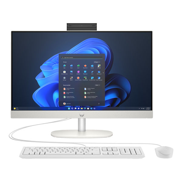 Máy tính AIO HP ProOne 240 G10 8W8J9PA (i3 N300/ 8GB/ 256GB SSD/ 23.8inch/ Key/ Mouse/ Win11/ 1Y)