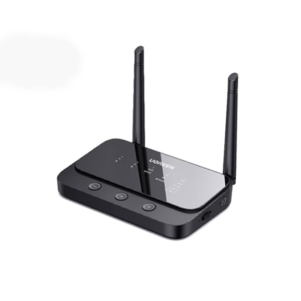 Bộ nhận và phát Bluetooth 5.0 Ugreen 20140 aptX 100M hỗ trợ cổng 3.5mm, Optical