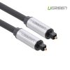 Cáp audio quang (Toslink, Optical) Ugreen 10539 1m vỏ nhôm cao cấp