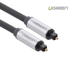 Cáp audio quang (Toslink, Optical) Ugreen 10539 1m vỏ nhôm cao cấp