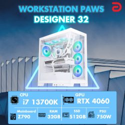 Máy trạm Workstation PAWS DESIGNER 32-I7/32GB/RTX4060