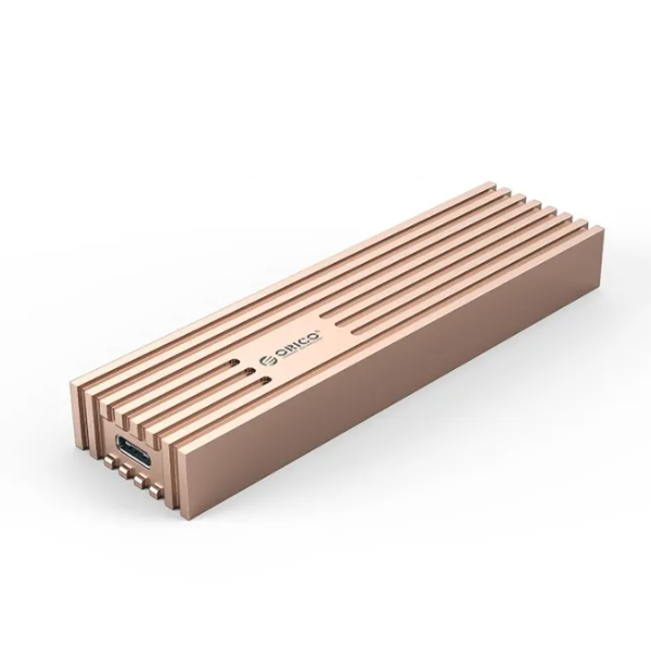 Hộp đựng ổ cứng Orico M232C3-G2-RG M2 NVME Type-C tốc độ 10Gbps Màu vàng đồng Hộp đựng ổ cứng Orico M232C3-G2-RG M2 NVME Type-C tốc độ 10Gbps Màu vàng đồng