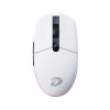 Chuột gaming không dây Dareu EM911X White (LED RGB/ 8000 DPI)