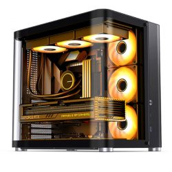 Vỏ máy tính JONSBO TK-2 BLACK (Mid Tower/ ATX/ Đen)