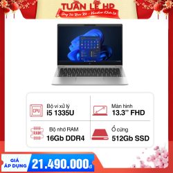 Laptop HP EliteBook 630 G10 9J0B4PT (i5 1335U/ 16GB/ 512GB SSD/13.3 inch FHD/Win11/ Silver/ Vỏ nhôm)