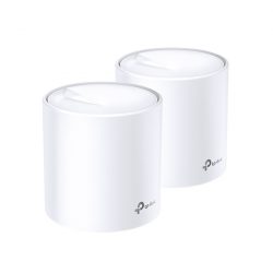 Bộ phát wifi 6 TP-Link Deco X10 2-Pack (Chuẩn AX/ AX1500Mbps/ 2 Ăng-ten ngầm/ Wifi Mesh/ Dưới 100 User)