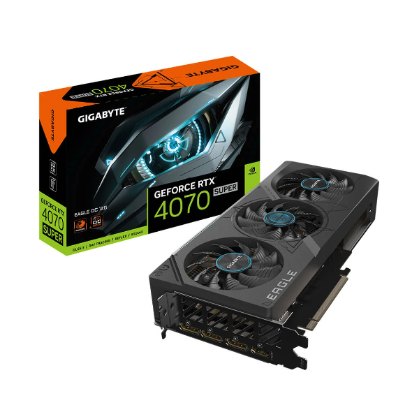 Card đồ họa Gigabyte GeForce RTX 4070 SUPER EAGLE OC (12Gb/ GDDR6X/ 192 bit) Card đồ họa Gigabyte GeForce RTX 4070 SUPER EAGLE OC (12Gb/ GDDR6X/ 192 bit)