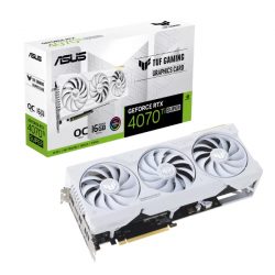 Card đồ họa Asus TUF Gaming GeForce RTX 4070 Ti SUPER White OC Edition 16GB (GDDR6X/ 256 bit)