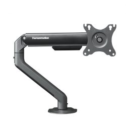 Giá treo màn hình Human motion T6 Pro (1 màn hình/ 22inch - 32inch/ Xám đen/ Gắn bàn)
