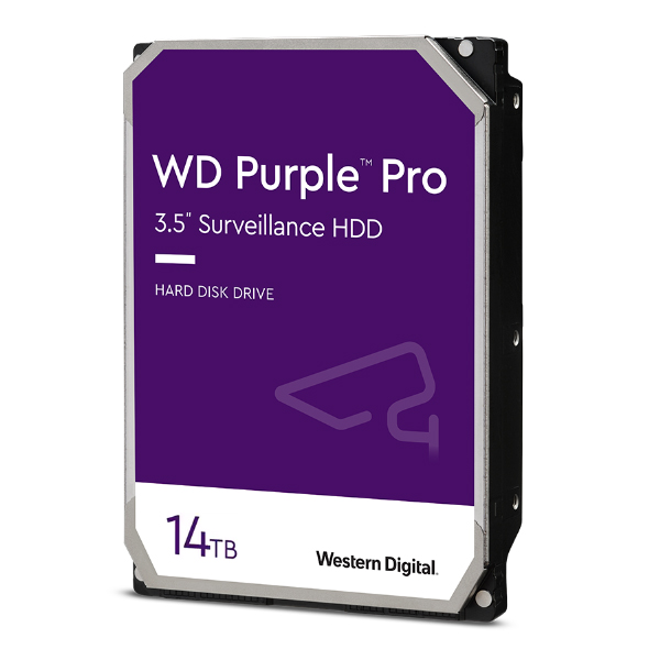 Ổ cứng camera Western Digital Purple Pro 14TB WD142PURP (3.5Inch/ 7200rpm/ 512MB/ SATA3) Ổ cứng camera Western Digital Purple Pro 14TB WD142PURP (3.5Inch/ 7200rpm/ 512MB/ SATA3)