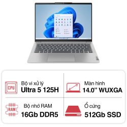 Laptop Lenovo IdeaPad Slim 5 14IMH9 OLED 83DA001NVN (Ultra 5 125H/ 16GB/ 512GB SSD/ 14 inch WUXGA/ Win11/ Vỏ nhôm/ 2Y)