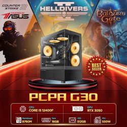 Máy tính PCPA G30 (i5 12400F/16GB/ 512GB SSD/RTX 3050/550W)