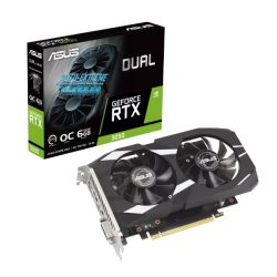 Card đồ họa Asus Dual GeForce RTX 3050 OC Edition 6GB (GDDR6/ 96 bit)