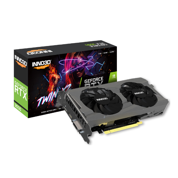 Card đồ họa Inno3D RTX 3050 TWIN X2 6GB (GDDR6/ 96 bit) Card đồ họa Inno3D RTX 3050 TWIN X2 6GB (GDDR6/ 96 bit)