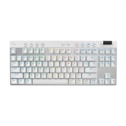 Bàn phím cơ Logitech G Pro X TKL LightSpeed Wireless White Tactile switch (Bluetooth/Wireless/ LED RGB/ Trắng)