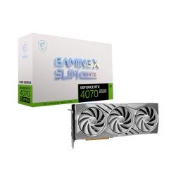 Card đồ họa MSI GeForce RTX 4070 SUPER 12G GAMING X SLIM WHITE (GDDR6X/ 192 bit)