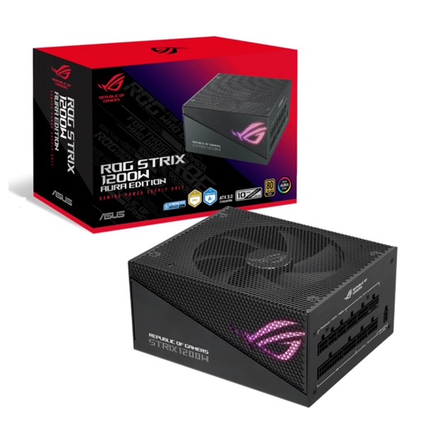 Nguồn máy tính Asus ROG Strix 1200W Gold Aura Edition (80 Plus Gold/ Full-Modular/ ATX/ LED ARGB/ Đen) Nguồn máy tính Asus ROG Strix 1200W Gold Aura Edition (80 Plus Gold/ Full-Modular/ ATX/ LED ARGB/ Đen)