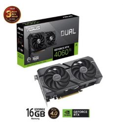 Card đồ họa Asus Dual GeForce RTX 4060 Ti EVO OC Edition 16GB (DDR6/ 128 bit)