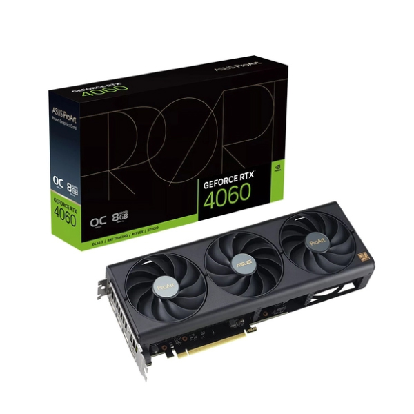 Card đồ họa Asus ProArt GeForce RTX 4060 OC Edition (8GB/ GDDR6/ 128 bit) Card đồ họa Asus ProArt GeForce RTX 4060 OC Edition (8GB/ GDDR6/ 128 bit)