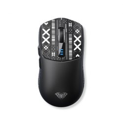 Chuột Gaming không dây Aula SC580 Đen (Bluetooth/Wireless/ Pin sạc)