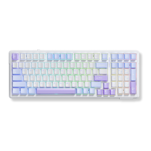 Bàn phím cơ Aula 3 MODE F99 Xanh Dương + Trắng + Tím Grey Wood V3 switch (Bluetooth/Wireless/ LED RGB) Bàn phím cơ Aula 3 MODE F99 Xanh Dương + Trắng + Tím Grey Wood V3 switch (Bluetooth/Wireless/ LED RGB)