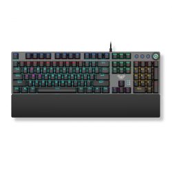 Bàn phím cơ Aula F2058 Blue Switch (LED Rainbows/ Đen)