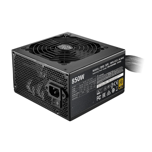 Nguồn máy tính Cooler Master MWE GOLD 850 - V2 (80 Plus Gold/ Non-Modular/ ATX/ Đen) Nguồn máy tính Cooler Master MWE GOLD 850 - V2 (80 Plus Gold/ Non-Modular/ ATX/ Đen)